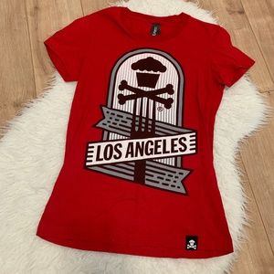 Johnny Cupcakes Women's Exclusive Los Angeles Tee